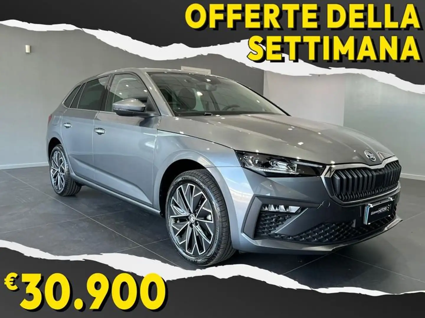 Skoda Scala 1.0 TSI 115 CV DSG Style Gris - 1