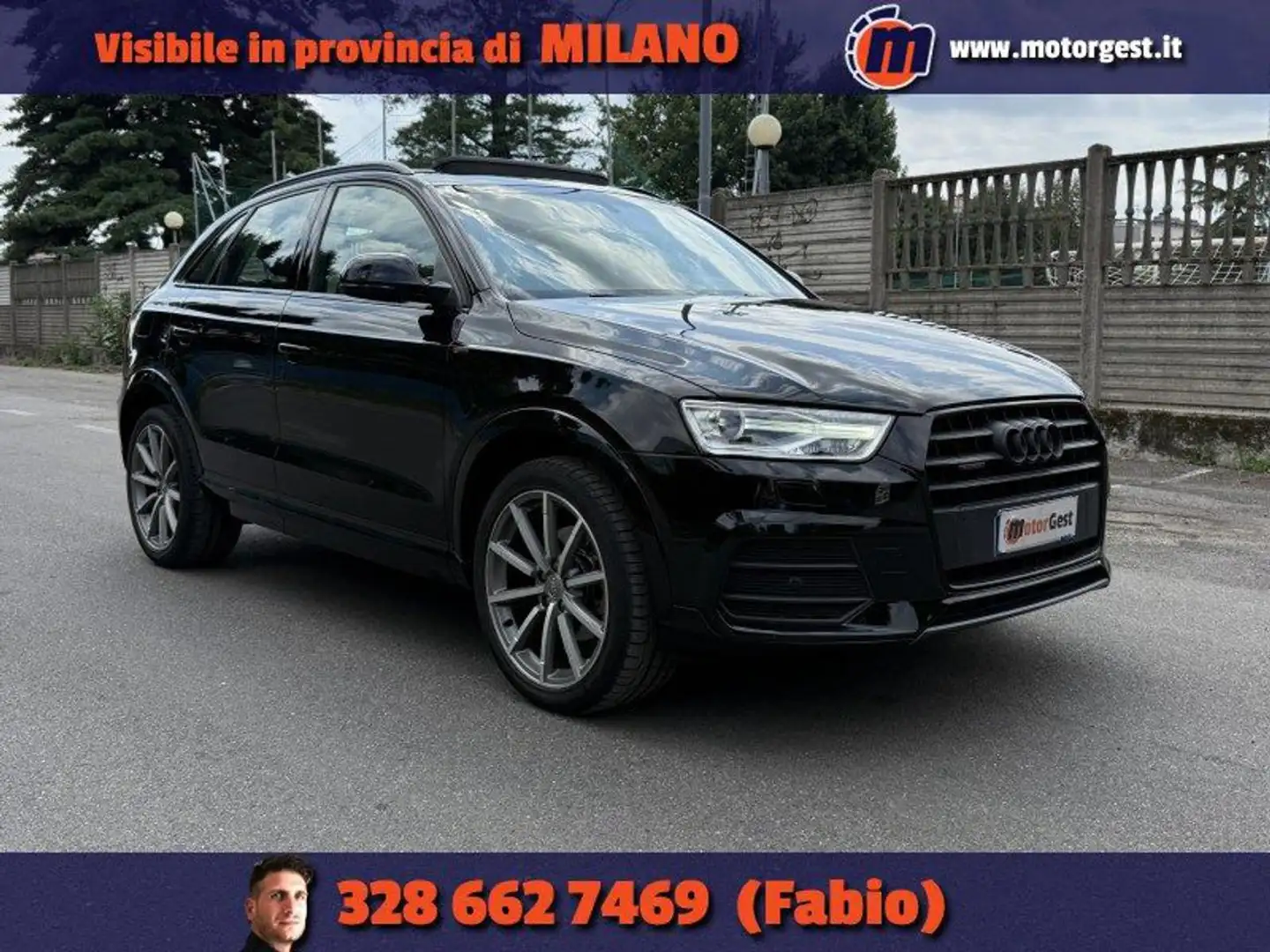 Audi Q3 2.0 TDI 150 CV quattro S tronic Design *GANCIO Nero - 1