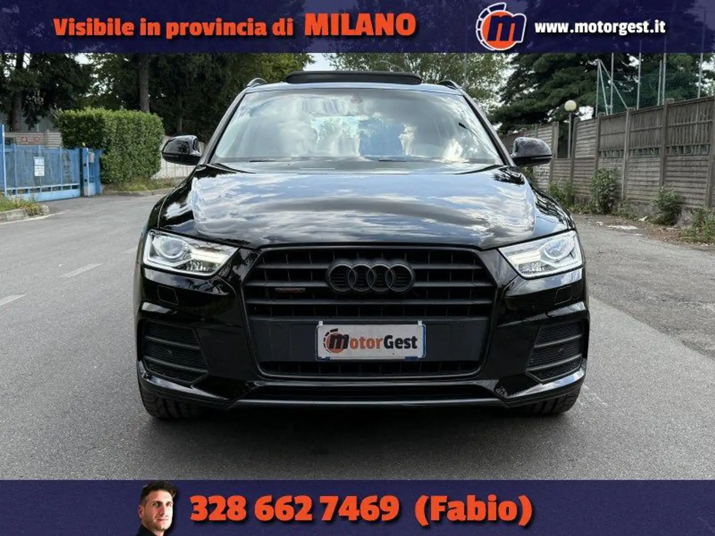 Audi Q3 2.0 TDI 150 CV quattro S tronic Design *GANCIO Nero - 2
