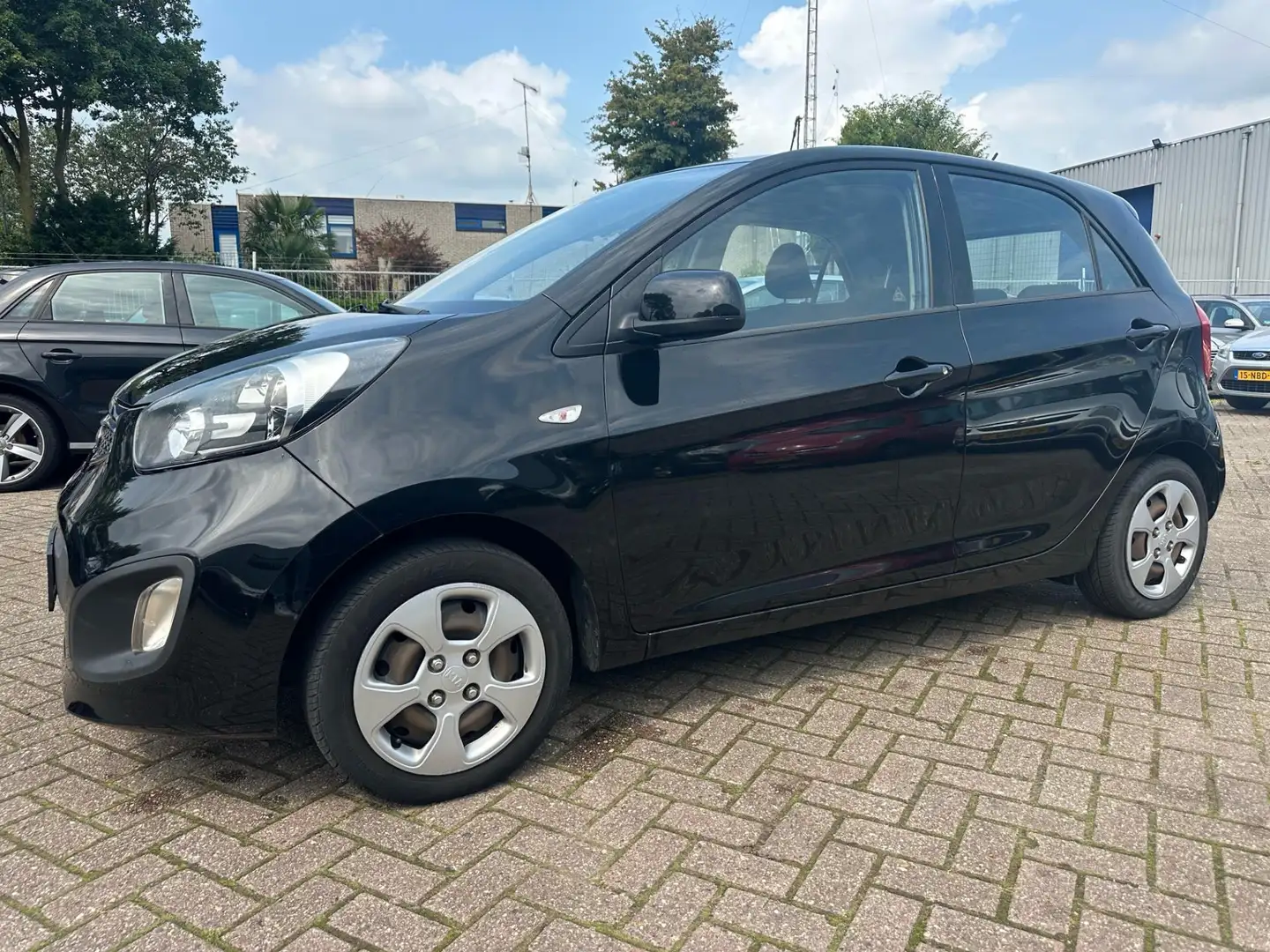 Kia Picanto 1.2 CVVT ISG Comfort Pack | AC | 116KM NAP Zwart - 2