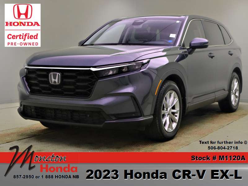 Black (Charcoal) 2023 Honda CR-V SUV / Crossover All-Wheel Drive Continuously Variable Transmission