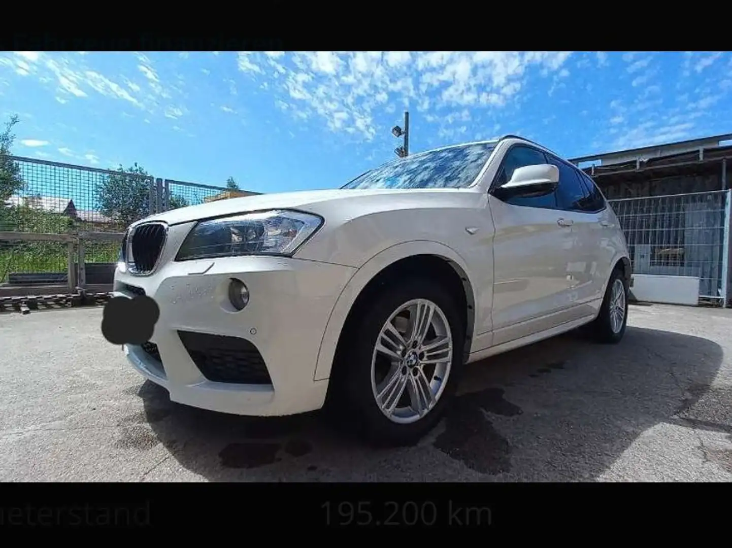 BMW X3 M X3 xDrive20d Österreich-Paket Aut. Blanc - 1