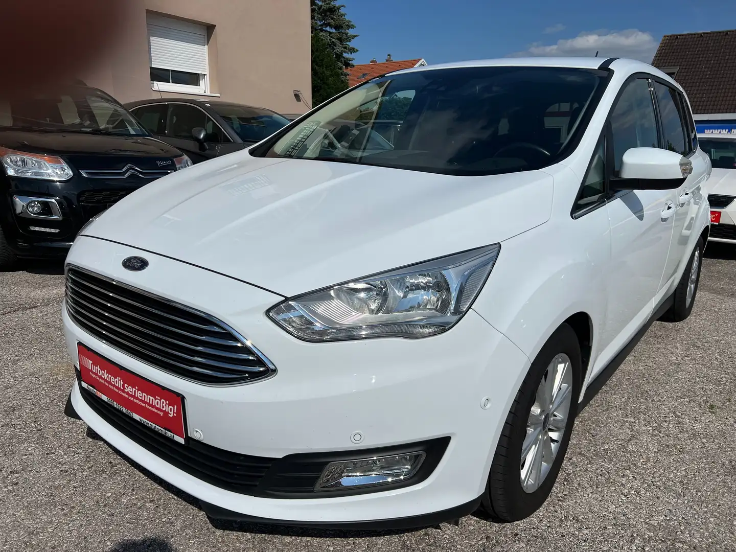 Ford Grand C-Max Titanium 1,5 TDCi S/S Blanc - 1