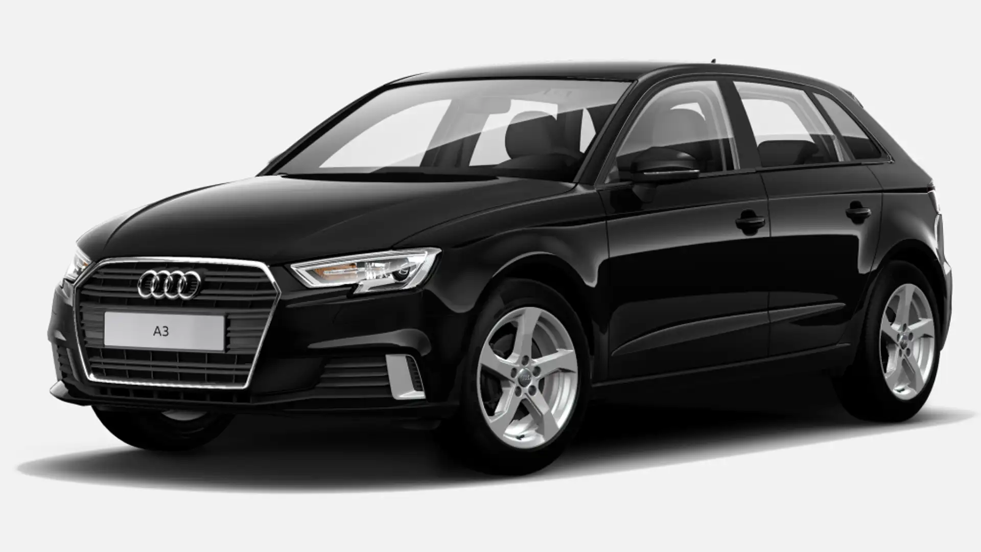 Audi A3 Sportback 40 e-tron S line S tronic Negro - 1