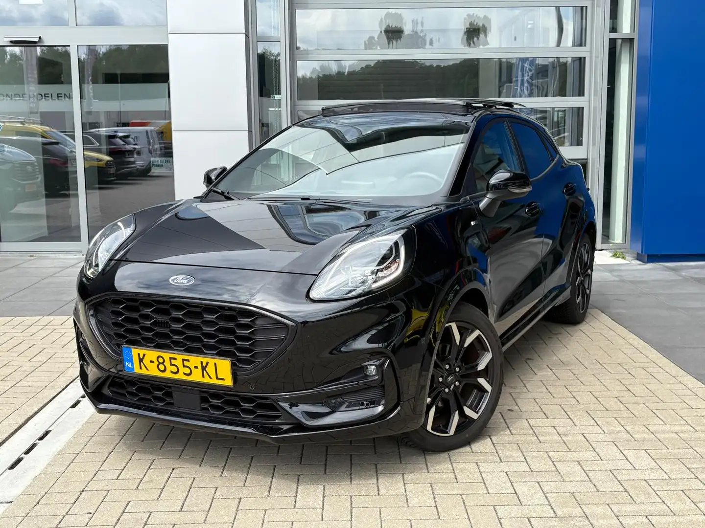 Ford Puma 1.0 EcoBoost Hybrid ST-Line X Tech-Edition | Panor Zwart - 1