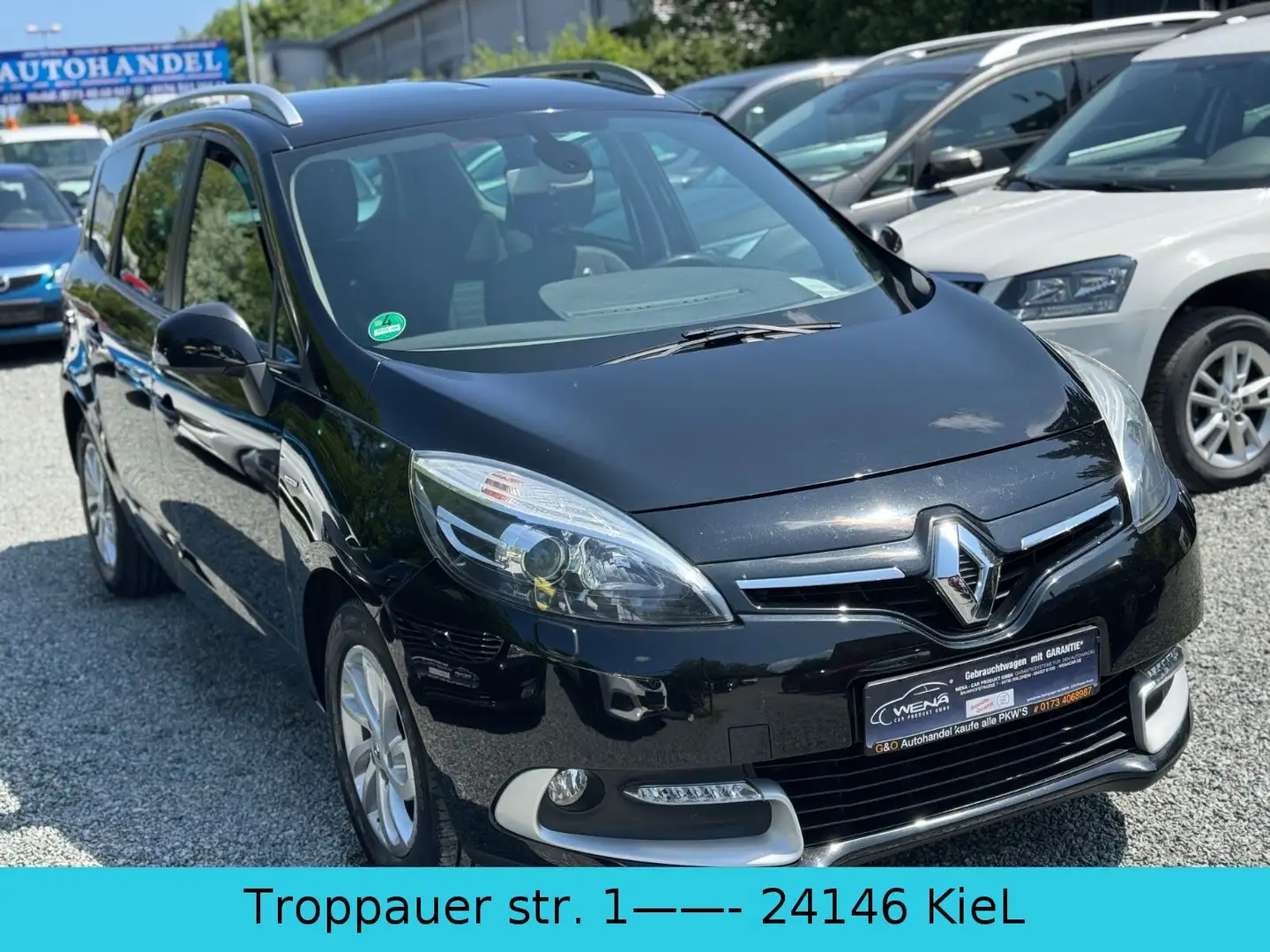 Renault Scenic III Authentique*7 Sitzer*EURO 6*TÜV NEU Noir - 1