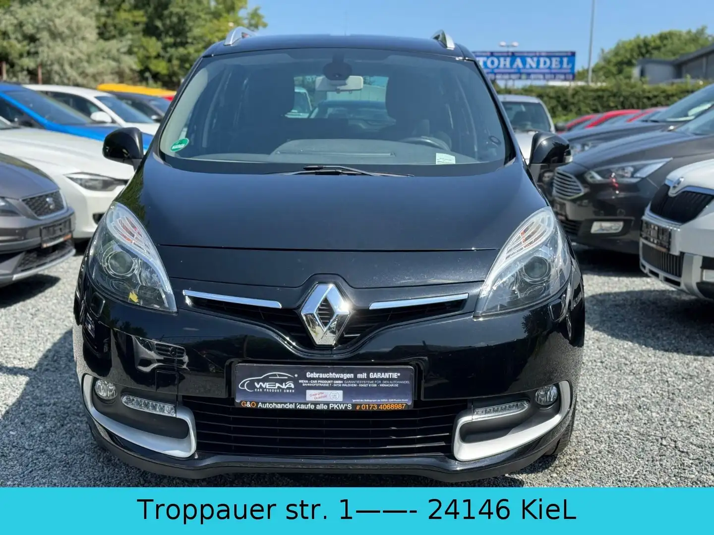 Renault Scenic III Authentique*7 Sitzer*EURO 6*TÜV NEU Noir - 2
