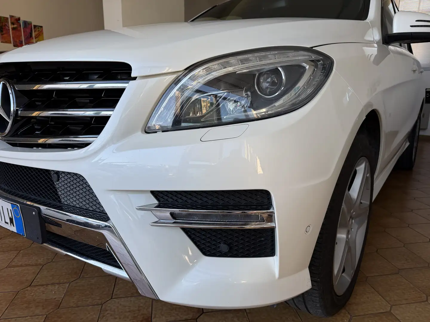 Mercedes-Benz ML 350 bt Premium c/xeno 4matic auto PACK OFFROAD !!! Bianco - 2