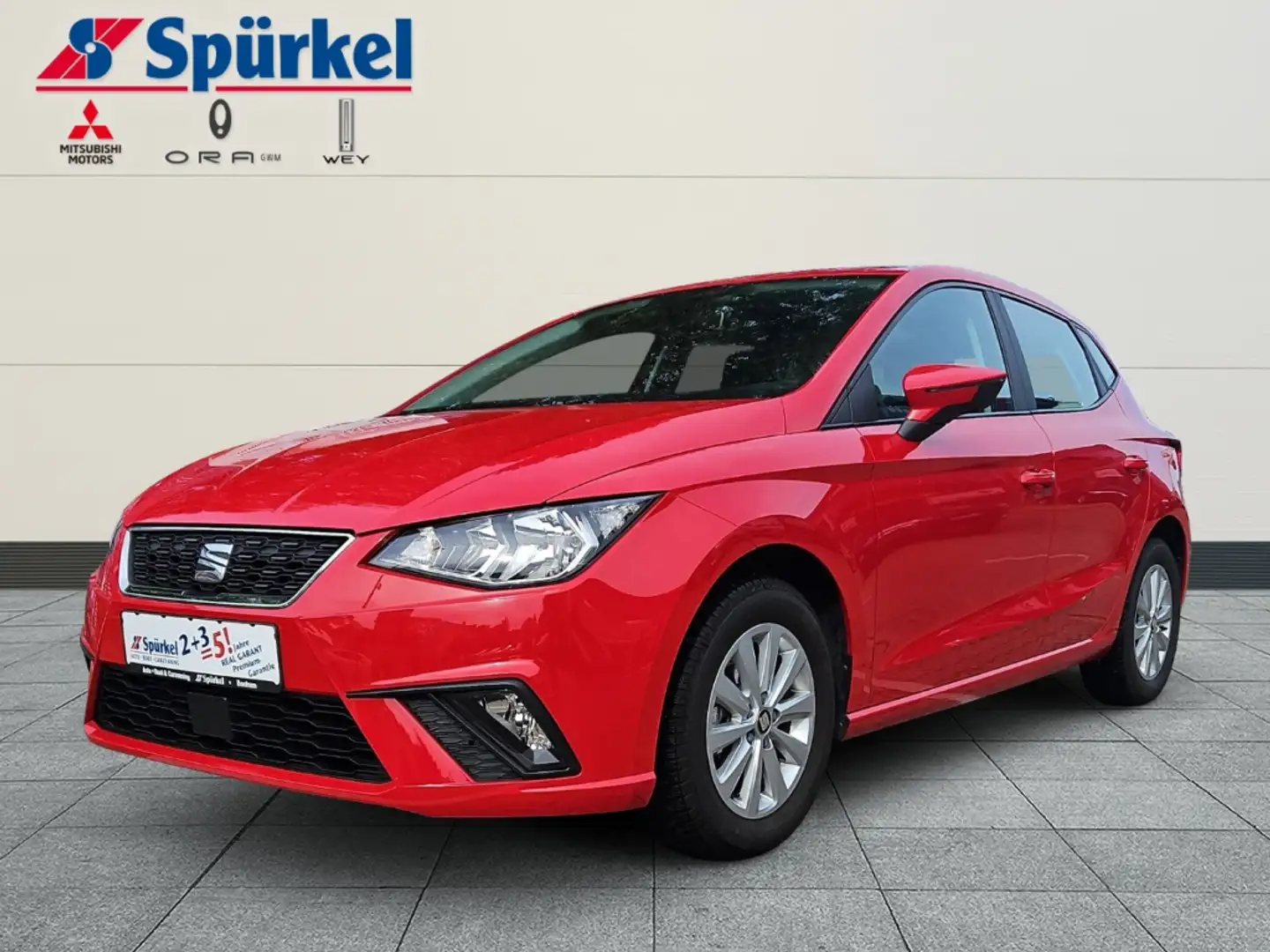 SEAT Ibiza Style 1.0 MPI, Android-Auto, Allwetter Rot - 1