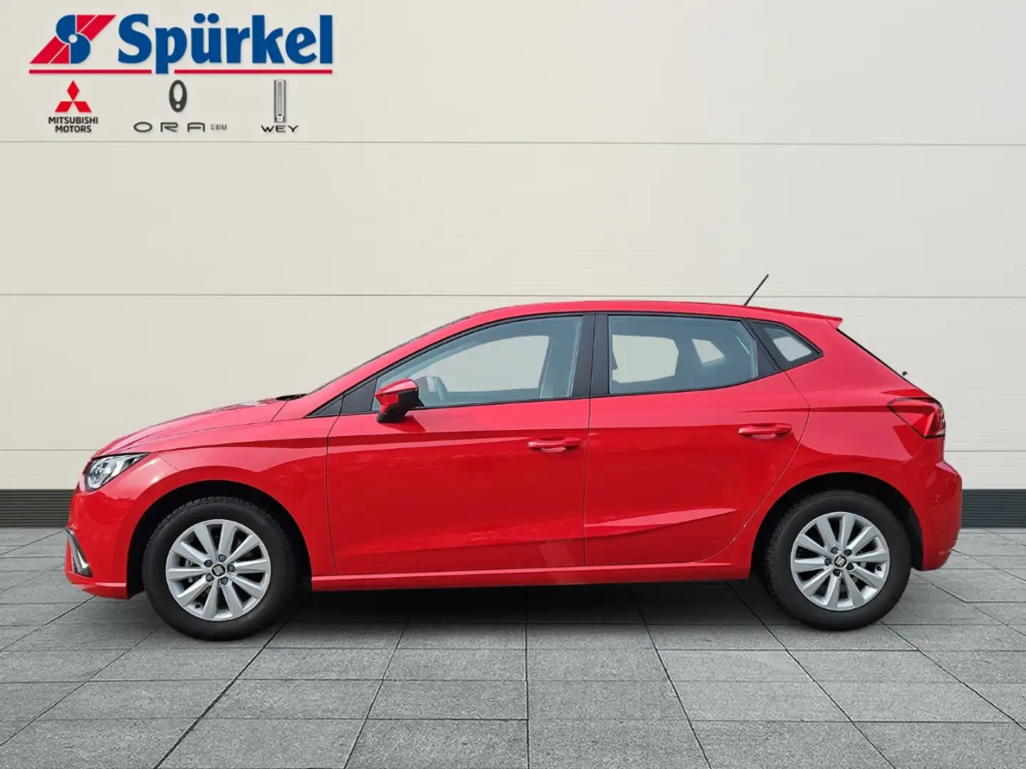 SEAT Ibiza Style 1.0 MPI, Android-Auto, Allwetter Rot - 2