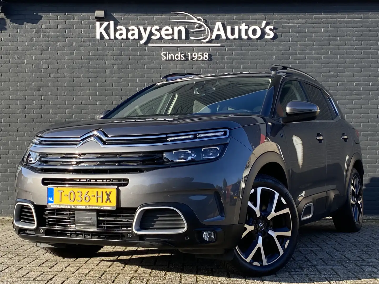 Citroen C5 Aircross 1.6 Plug-in Hybrid 225 pk Shine AUT. | panoramadak Gris - 1