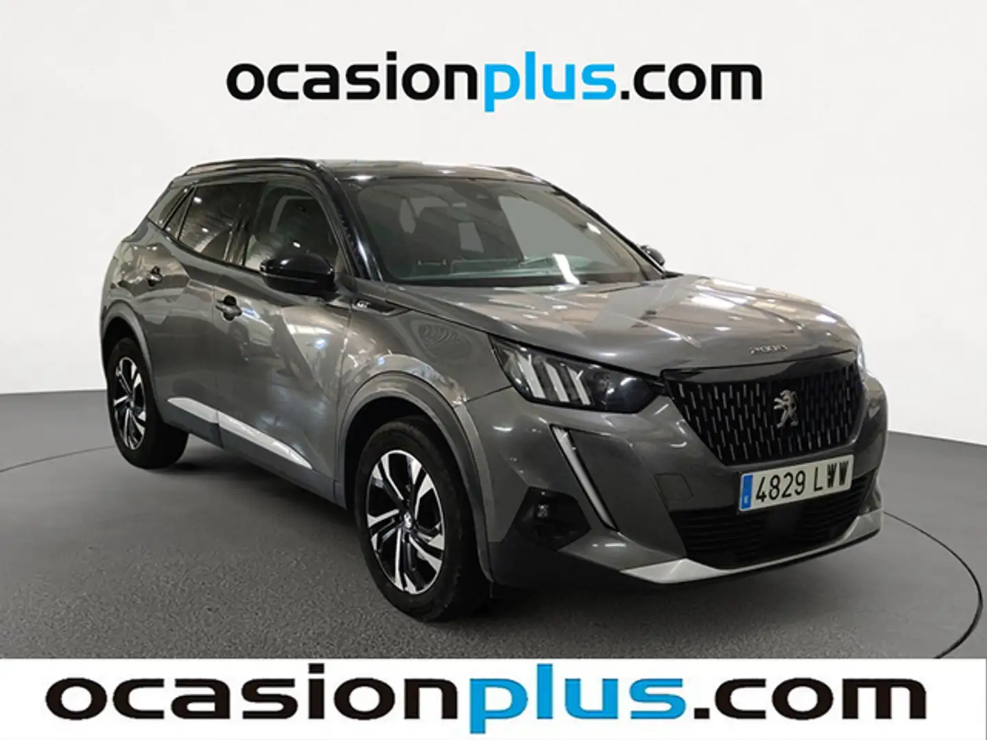 Peugeot 2008 1.2 PureTech S&S GT EAT8 130 Gris - 2