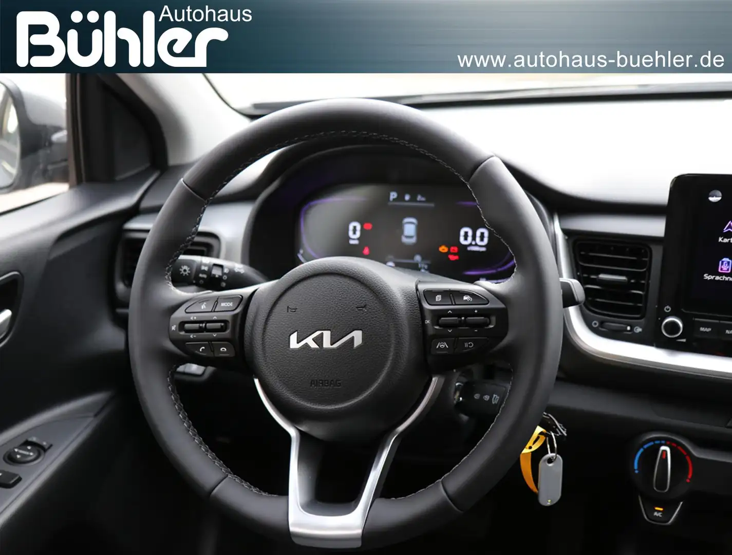 Kia Stonic Vision 1.2 Navigation, Sitzheizung, Rückfahrkamera Blau - 2