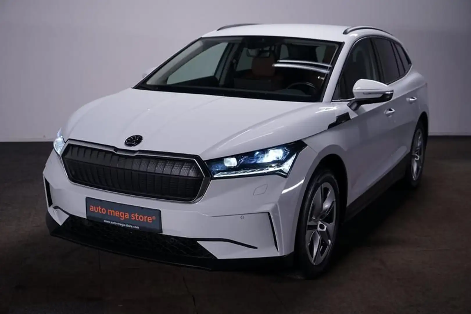 Skoda Enyaq 58 kWh iV 60*CCS*PDC*LED*Carplay*Tempomat* Weiß - 1