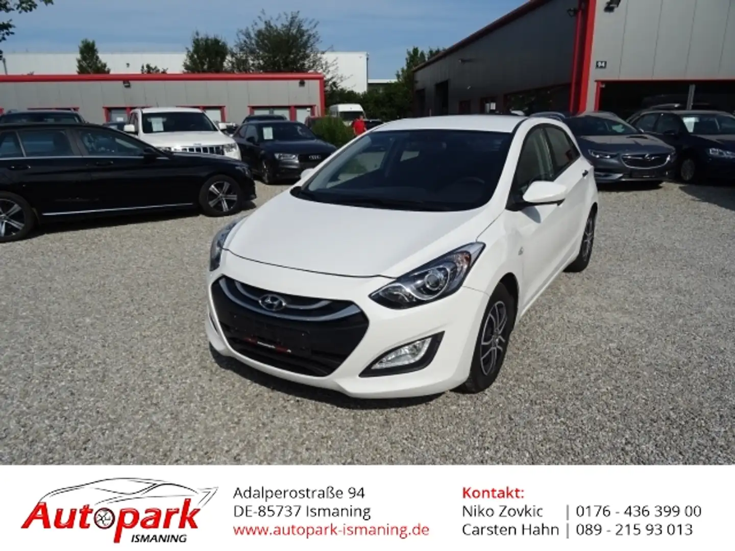 Hyundai i30 Classic 1.4 Alarm Berganfa hrass. GA Klima Blanc - 1