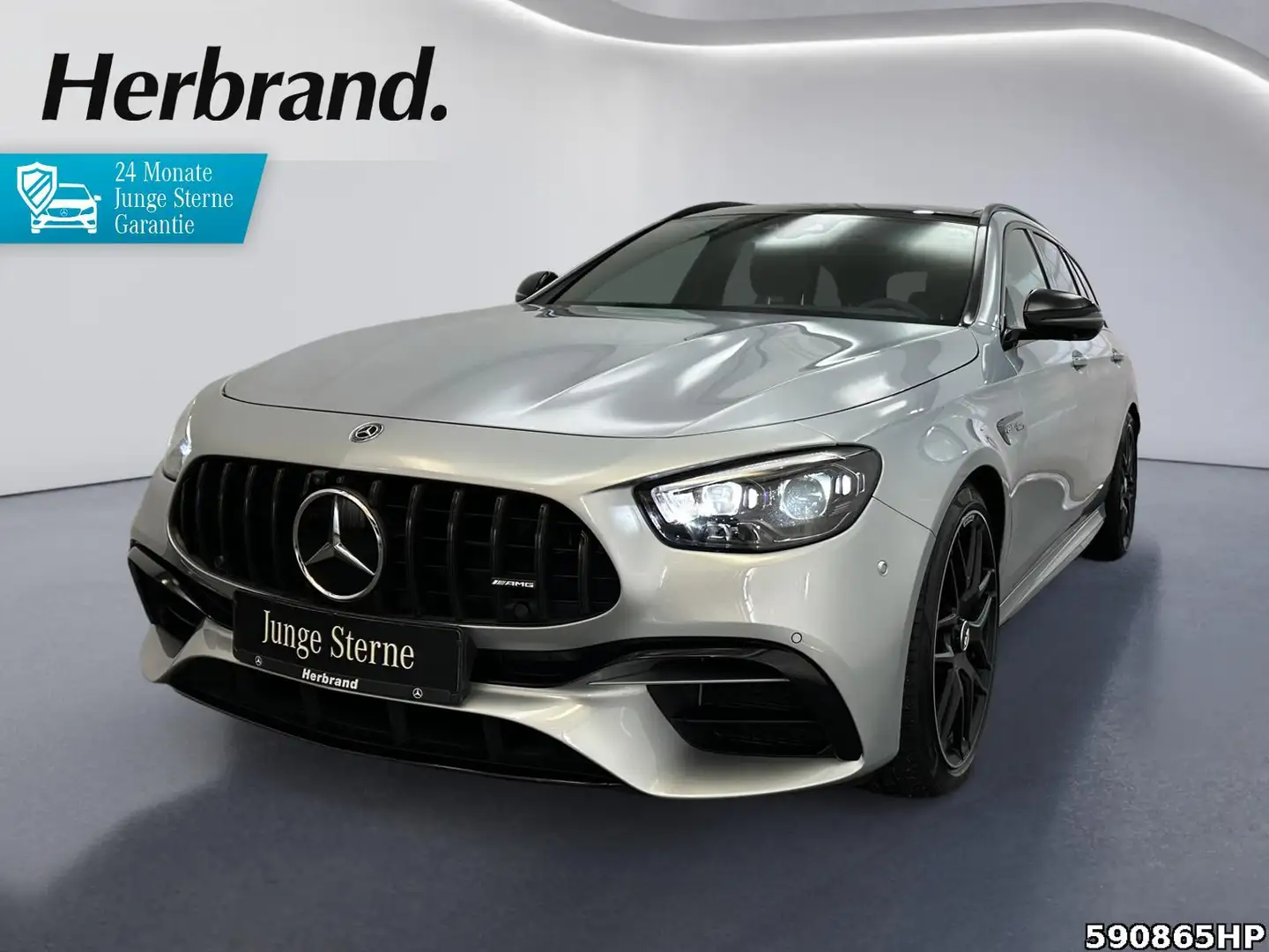 Mercedes-Benz E 63 AMG S 4M+ T Night Panorama 360° Head Up Silber - 1