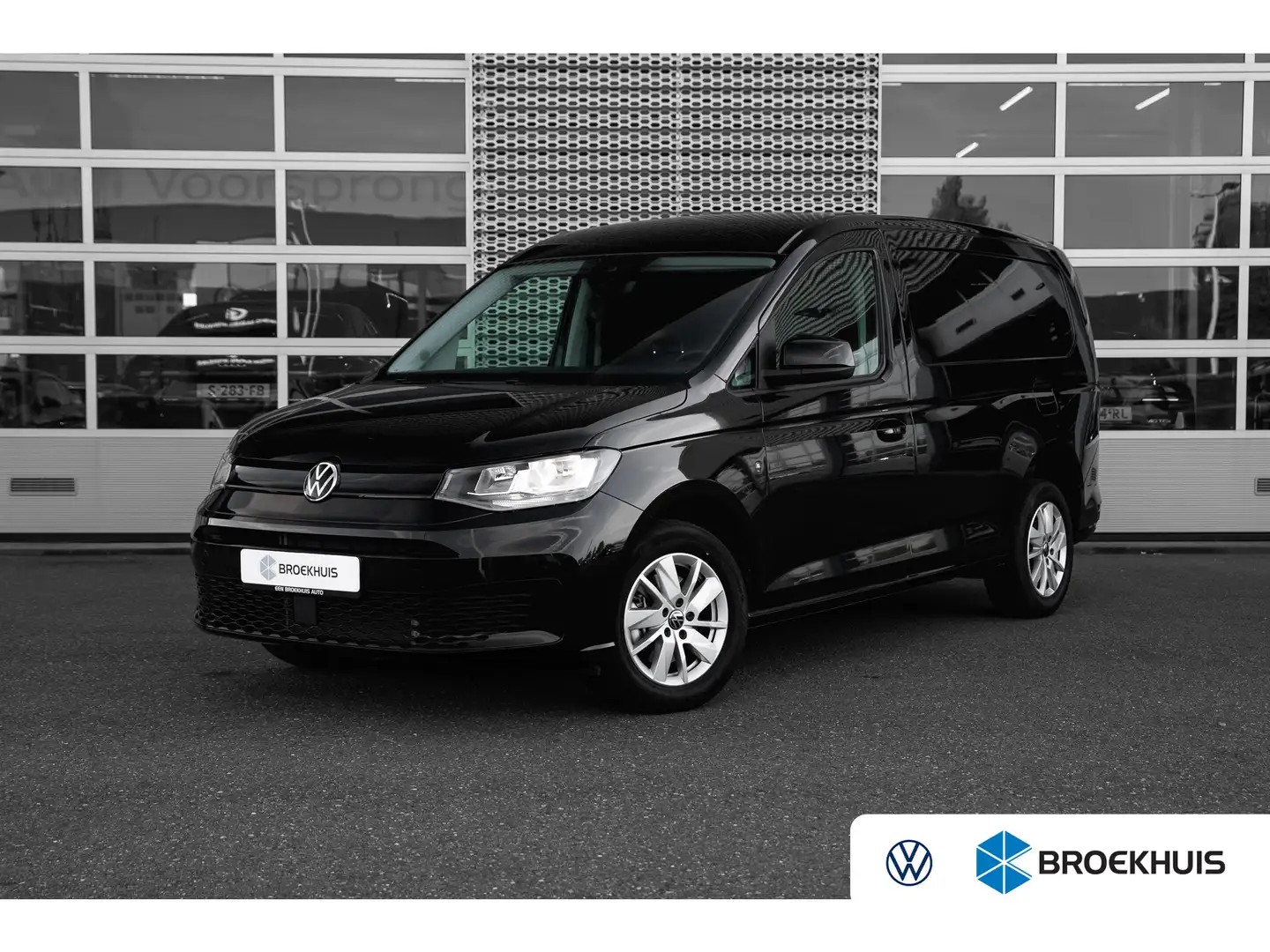 Volkswagen Caddy Cargo Maxi 2.0 TDI Style | Achterdeuren zonder rui Zwart - 1