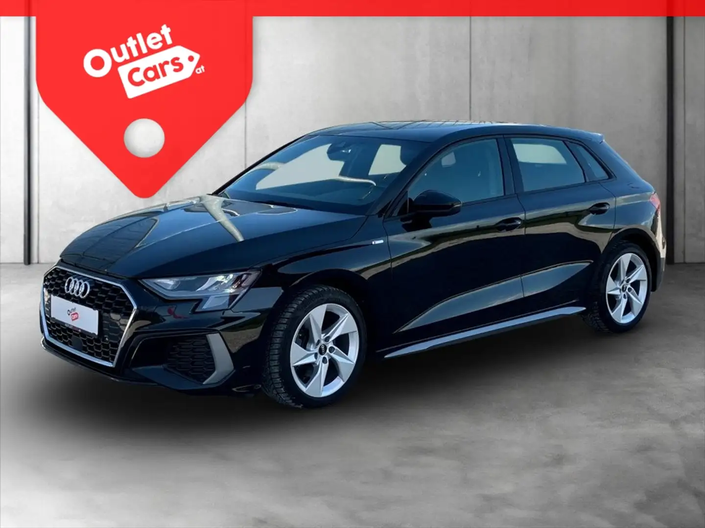 Audi A3 SB 30 TFSI S-Line LED+NAVI+DIGITAL-TACHO Schwarz - 1