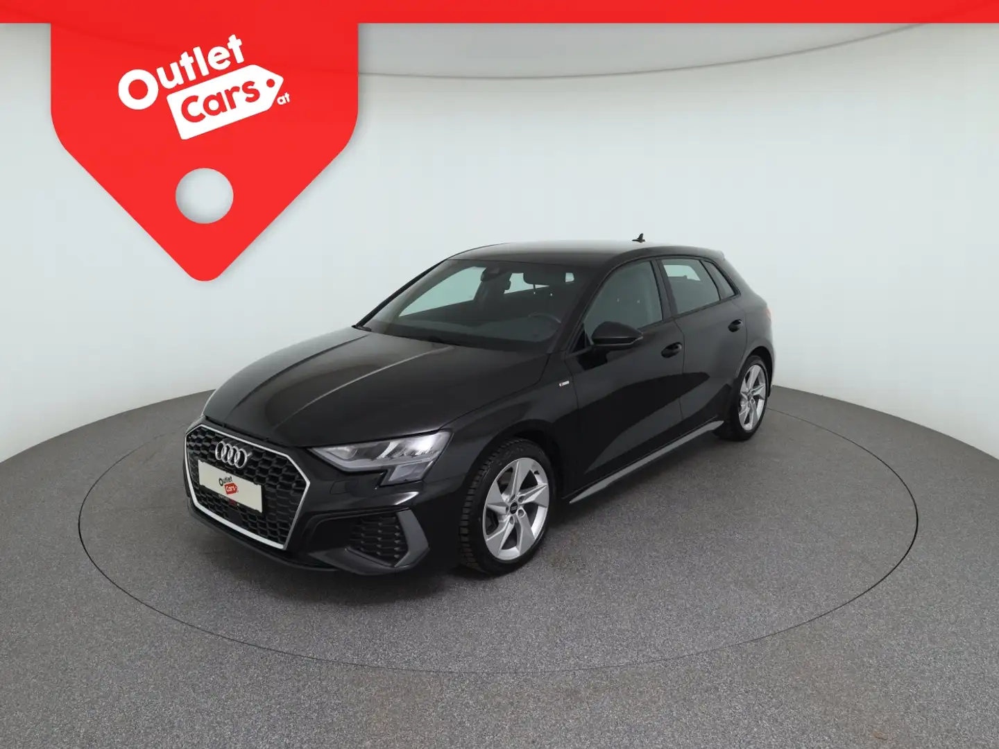 Audi A3 SB 30 TFSI S-Line LED+NAVI+DIGITAL-TACHO Schwarz - 1