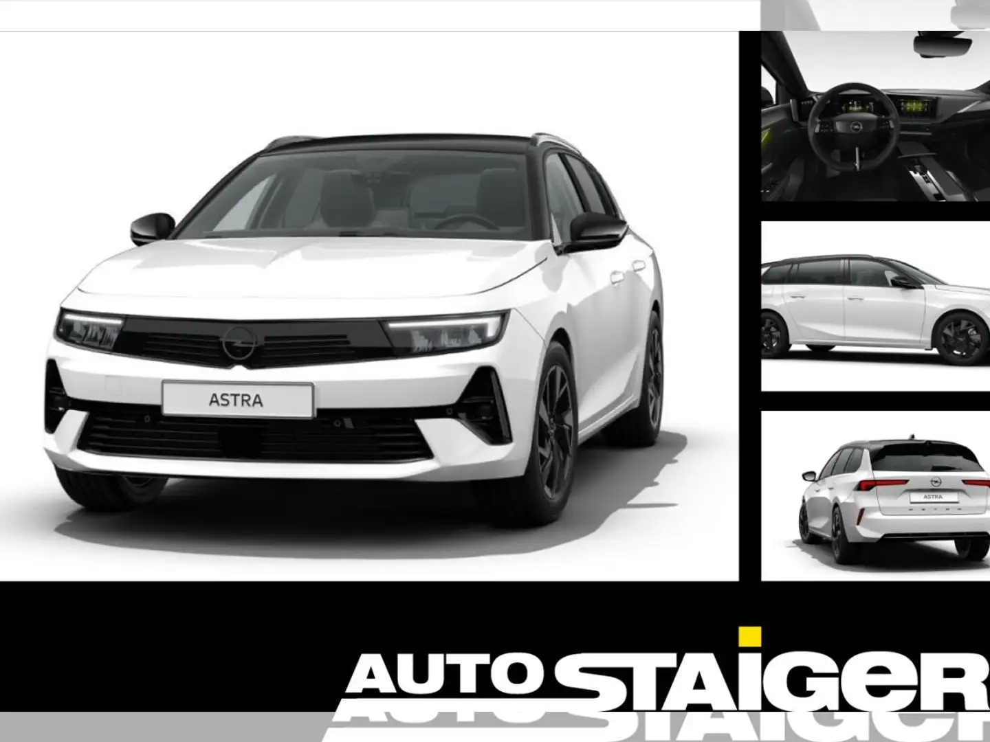 Opel Astra Sports Tourer GS 1.2 Turbo Weiß - 1