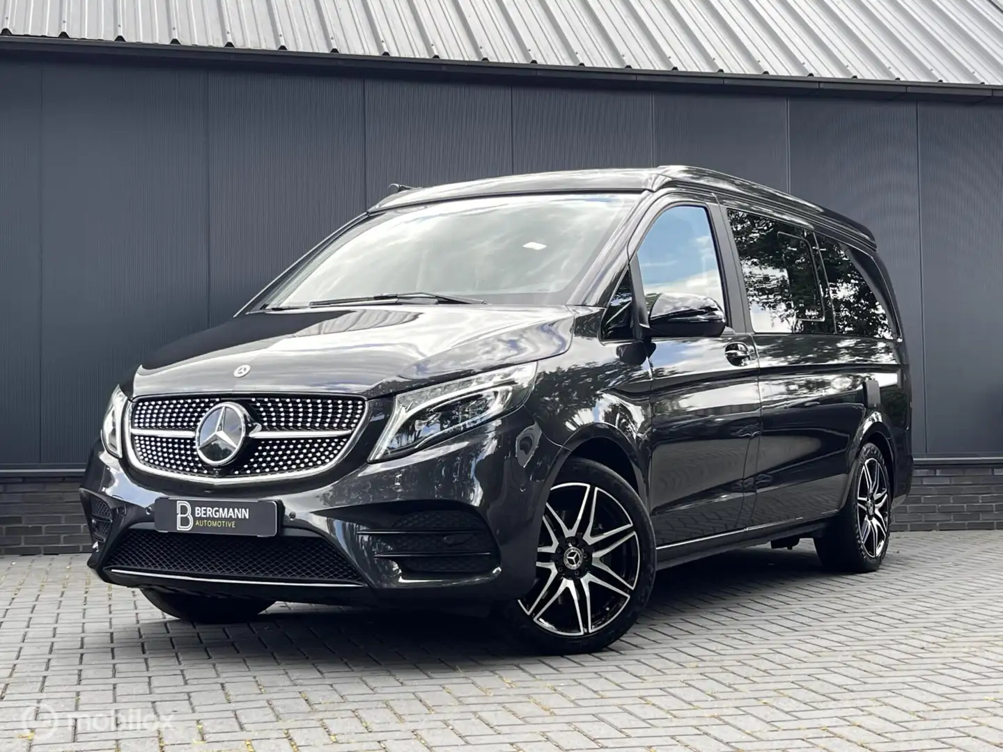 Mercedes-Benz V 300 300d 4-MATIC AMG Marco Polo|elektrisch dak Grijs - 2