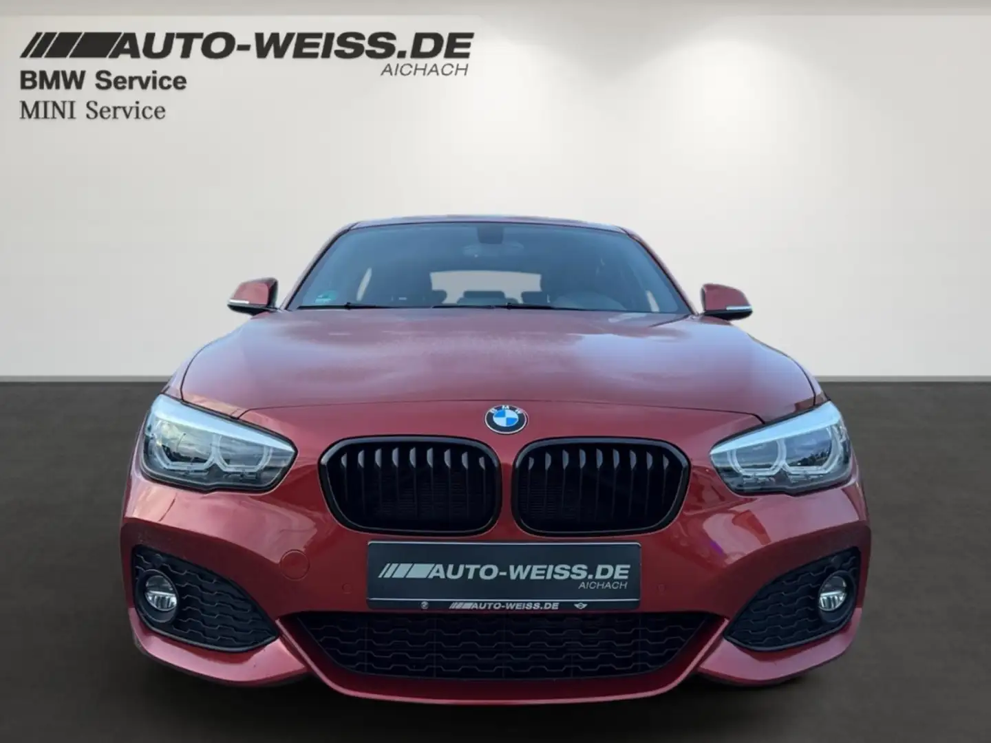 BMW 120 iA M-SPORT+LEDER+NAVI+LED+CAM+PDC+HIFI+AHK Arancione - 2