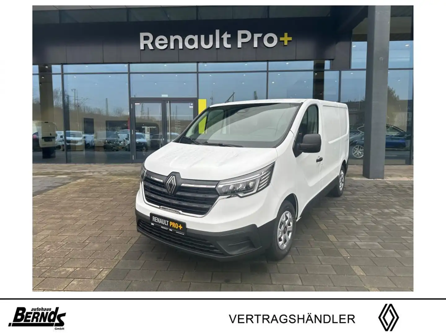 Renault Trafic Kasten dCi 150 L1H1 3,0t KLIMA R-KAM PDC Weiß - 1