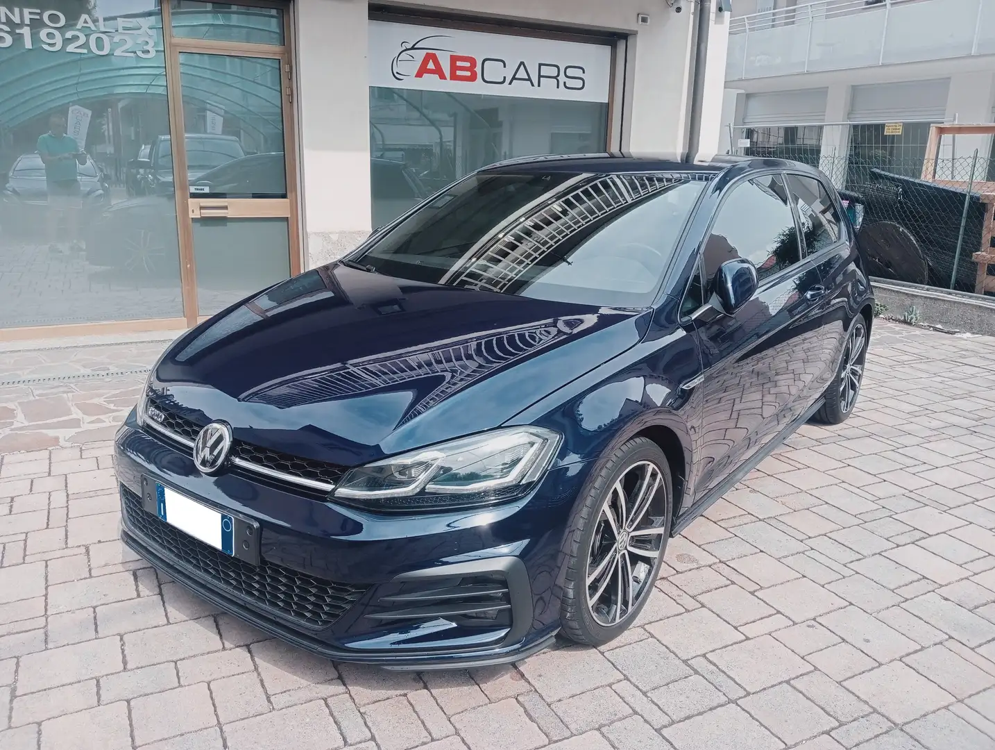 Volkswagen Golf Golf VII 2018 3p 2.0 tdi Gtd 184cv dsg Blu/Azzurro - 1