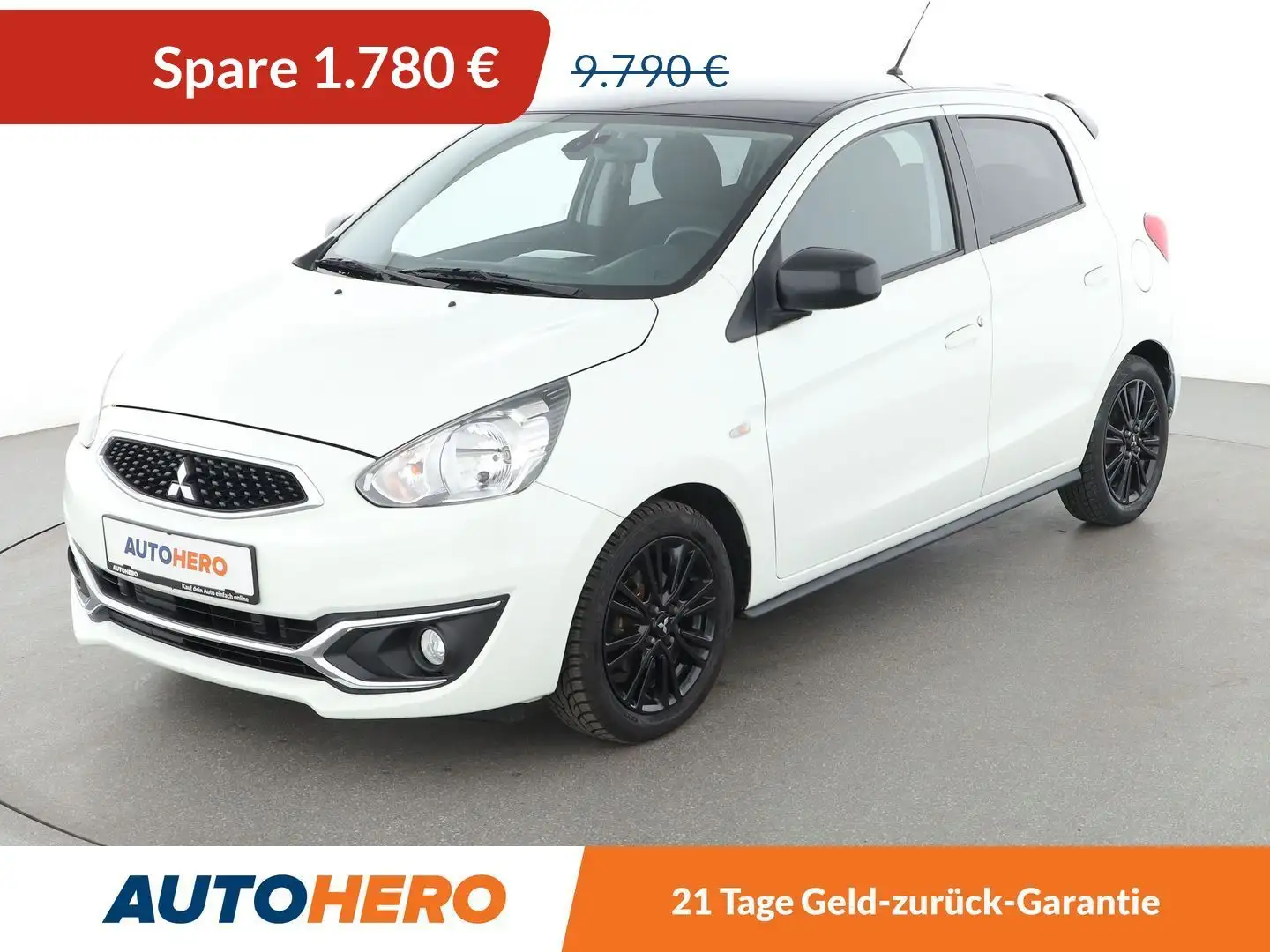 Mitsubishi Space Star 1.2 Edition 100+*NAVI*SHZ*KLIMA*DAB*GARANTIE* Blanco - 1