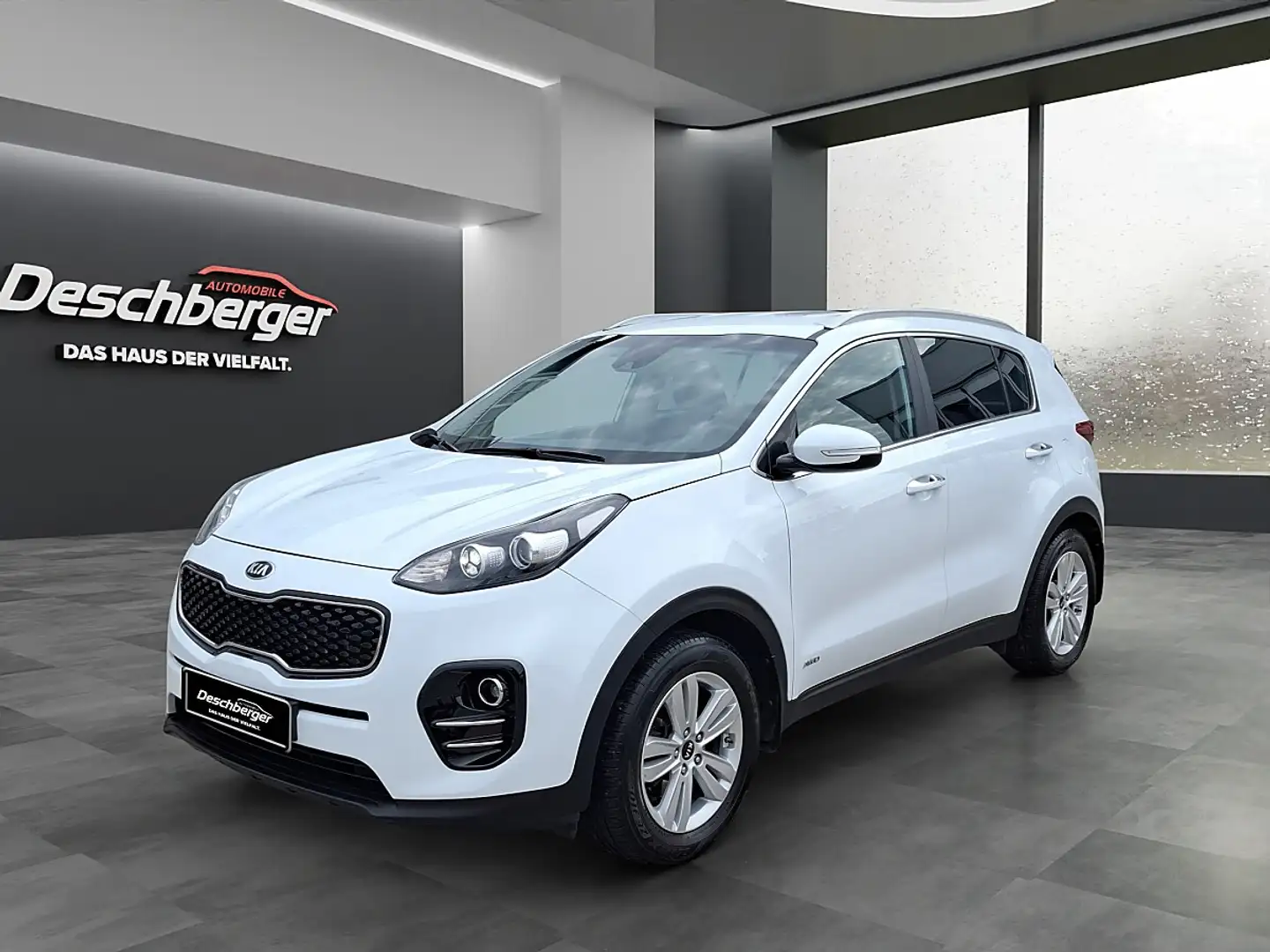 Kia Sportage 2,0 CRDI AWD Österreich Edition Weiß - 1