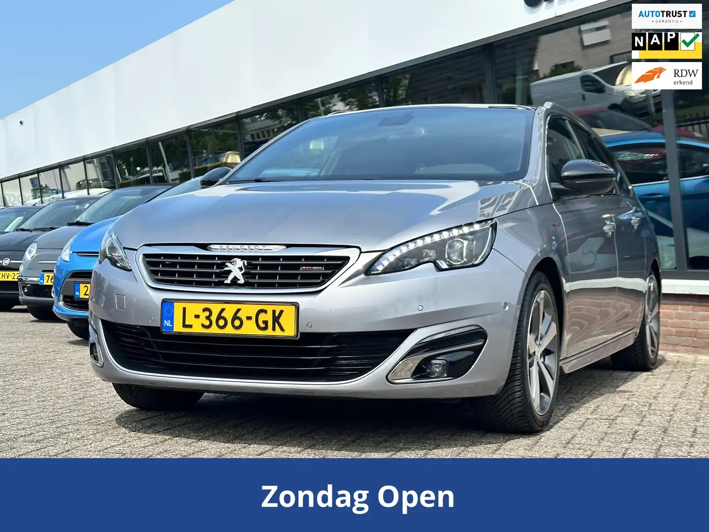 Peugeot 308 SW 1.2 PureTech Blue Lease GT-line Gris - 1