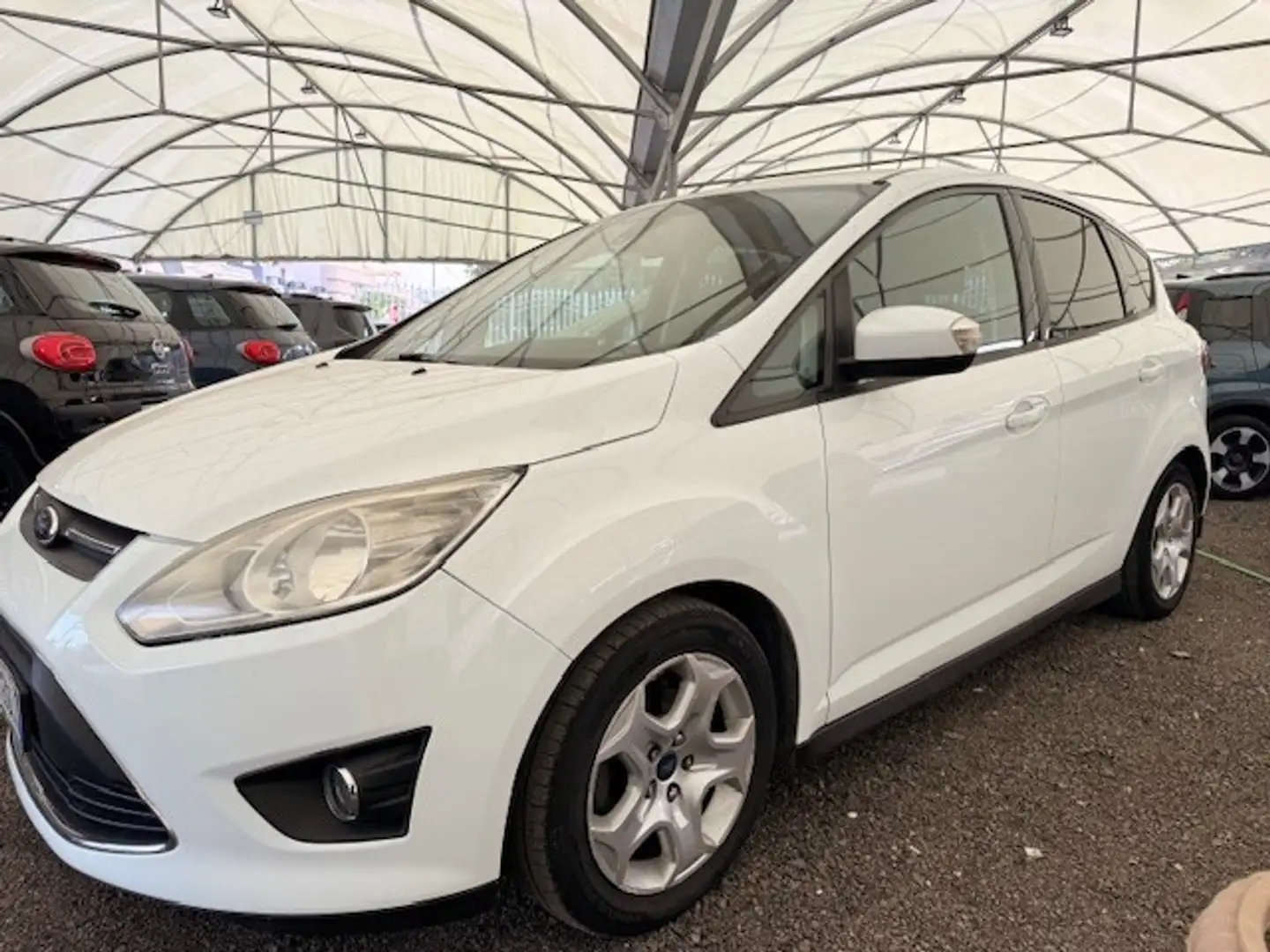 Ford C-Max 1.6 TDCi 115CV Plus Blanc - 2