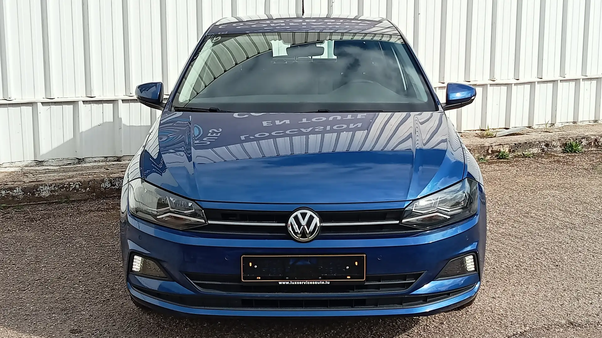 Volkswagen Polo 1.6 TDI 80 S\u0026amp;S BVM5 Confortline Bleu - 2