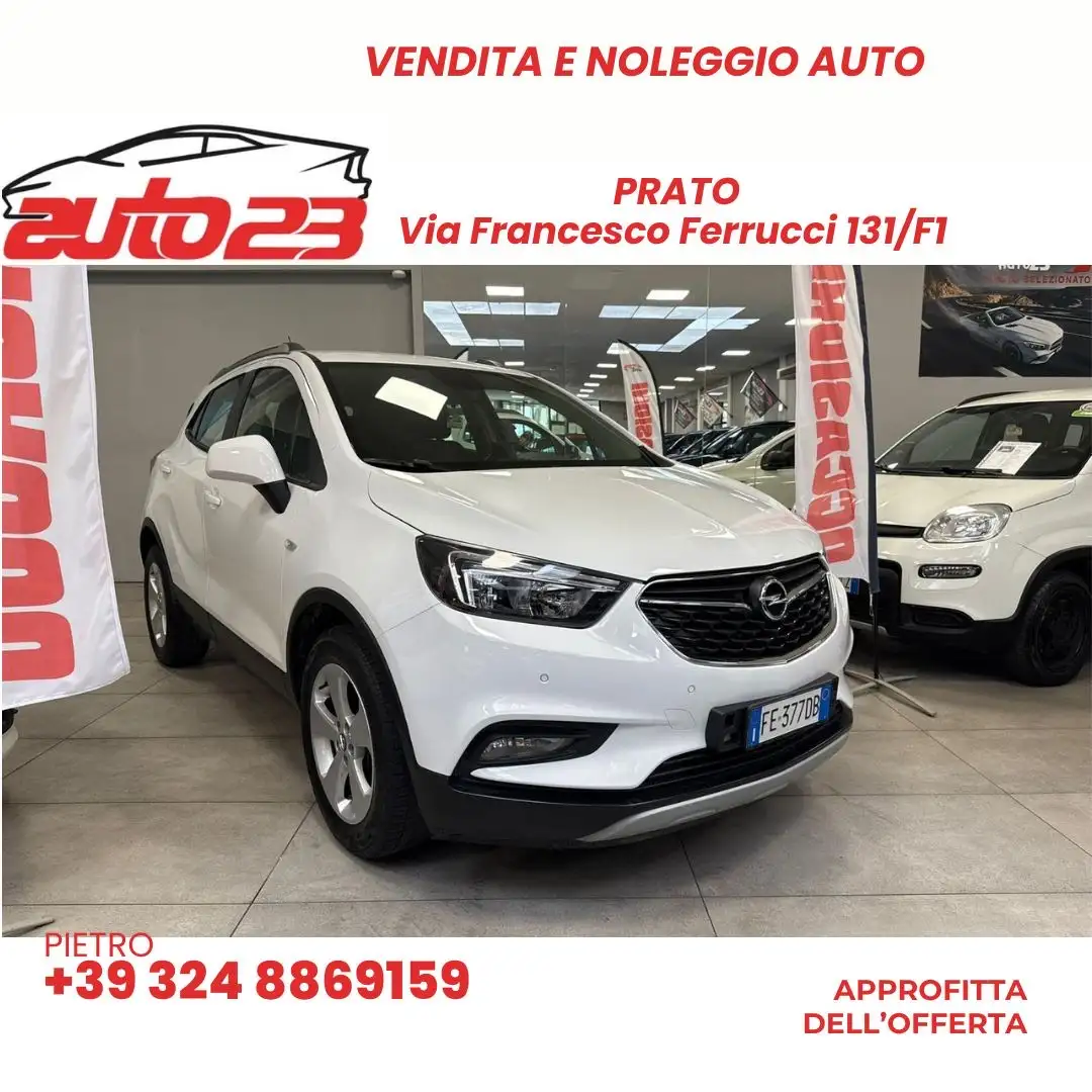 Opel Mokka X 1.6 cdti Cosmo s&s 4x2 110cv m6 Bianco - 1