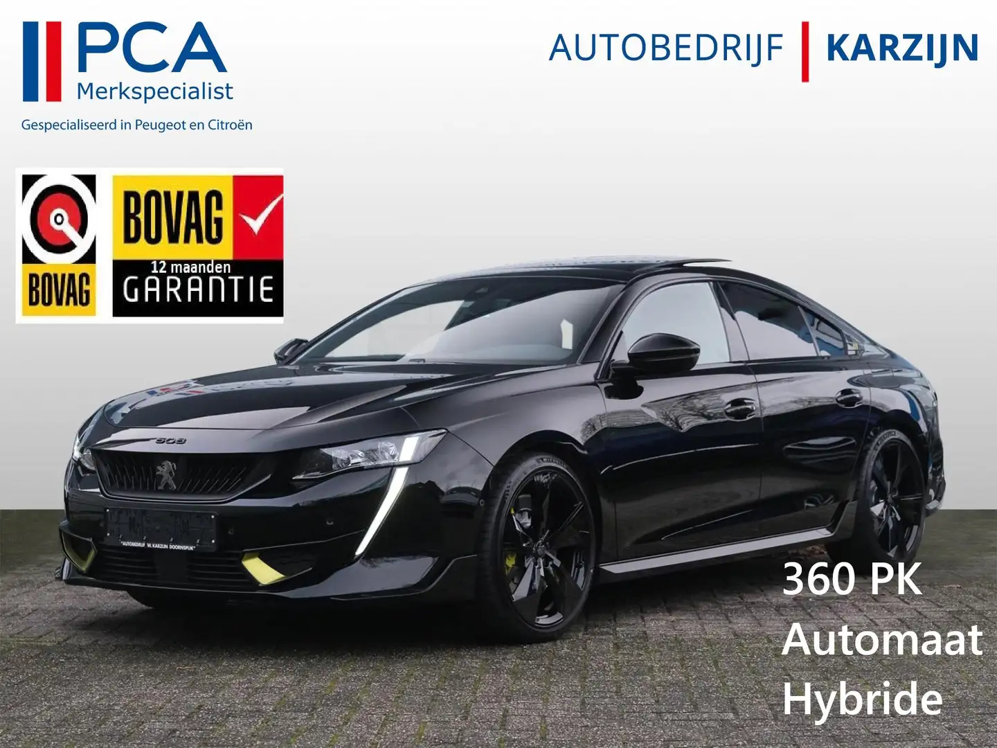 Peugeot 508 1.6 HYbrid Peugeot Sport Engineered Black - 1