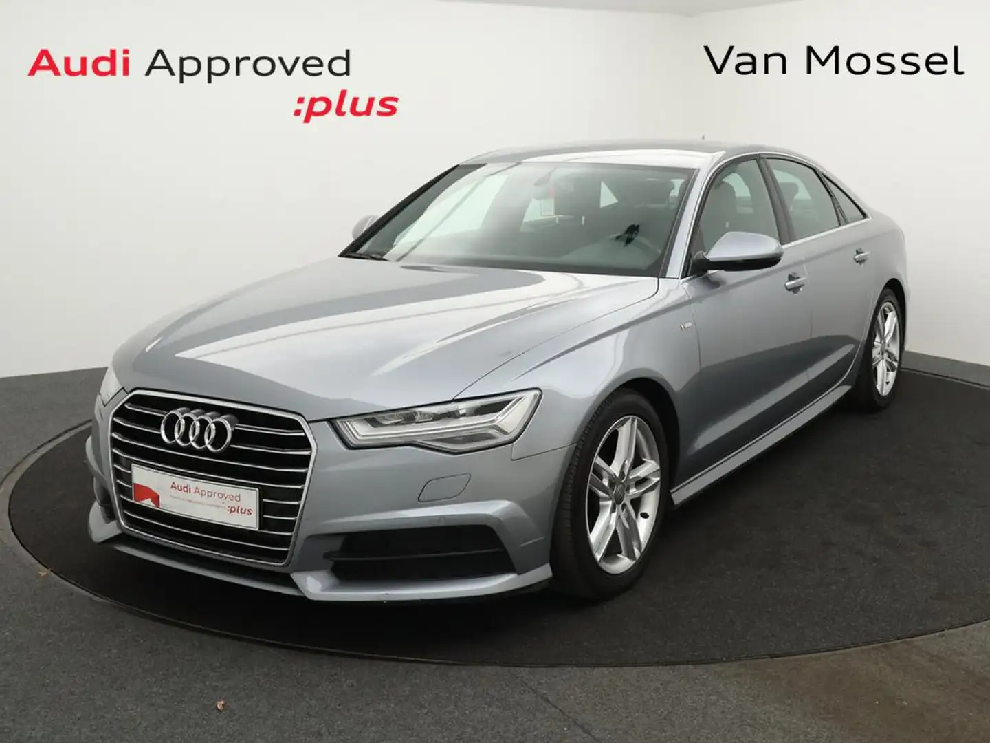 Audi A6 Audi A6 Berline 2.0TDI 150PK FULL S-LINE *LEDER*NA Grijs - 1