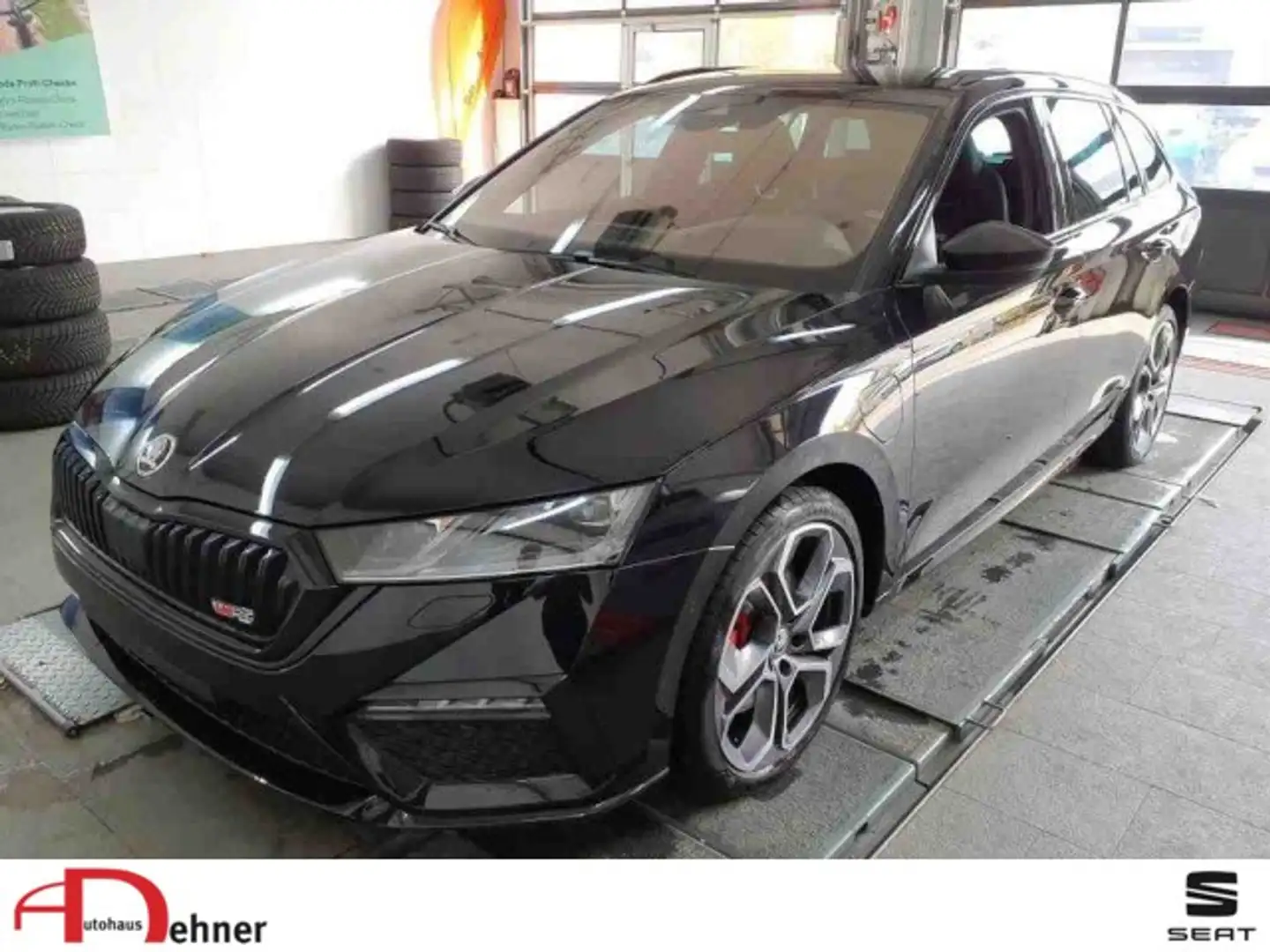 Skoda Octavia Combi RS iV STDHZ+elHK+CANTON+HEADUP+KAM Klima Schwarz - 1