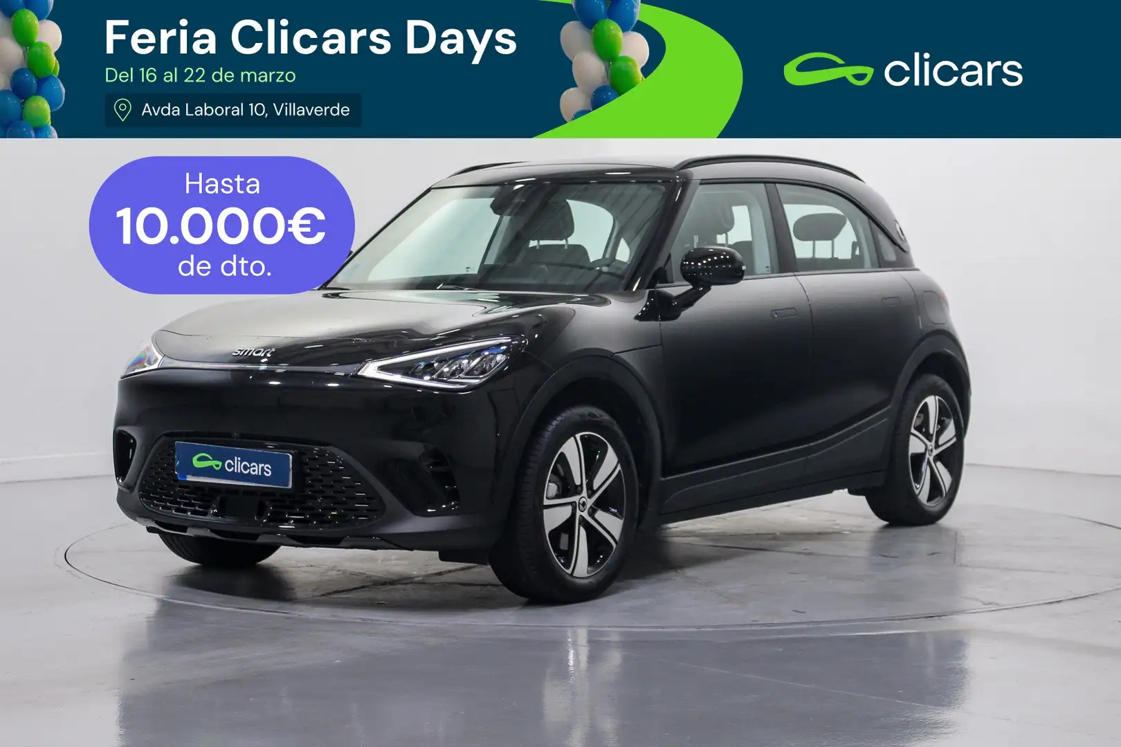 smart #1 Pure 200KW 66Kwh Negro - 1