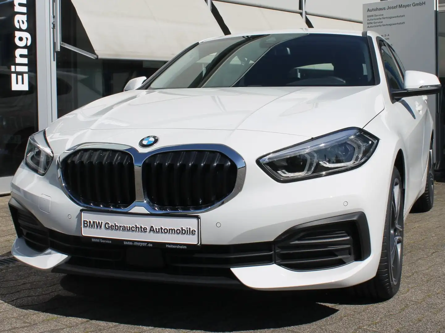 BMW 118 118 i Advantage Blanc - 1