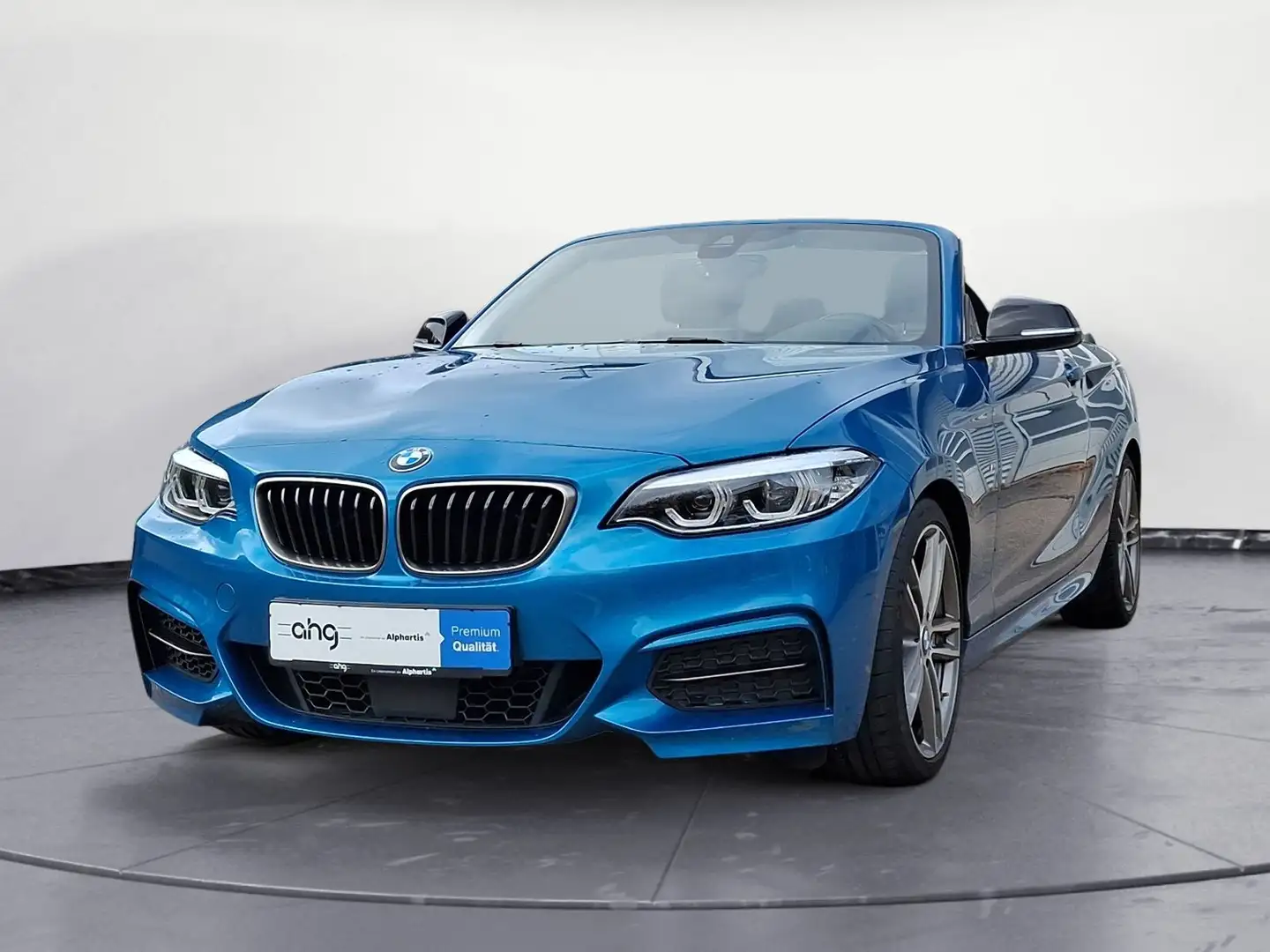BMW 240 xDrive Steptronic Cabrio Navi, Harman-Kard Blau - 2