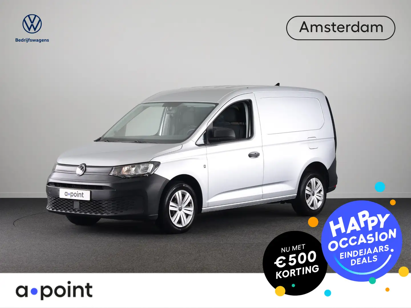 Volkswagen Caddy Cargo 2.0 TDI Trend 75 PK | Navigatie | Airconditi Zilver - 1