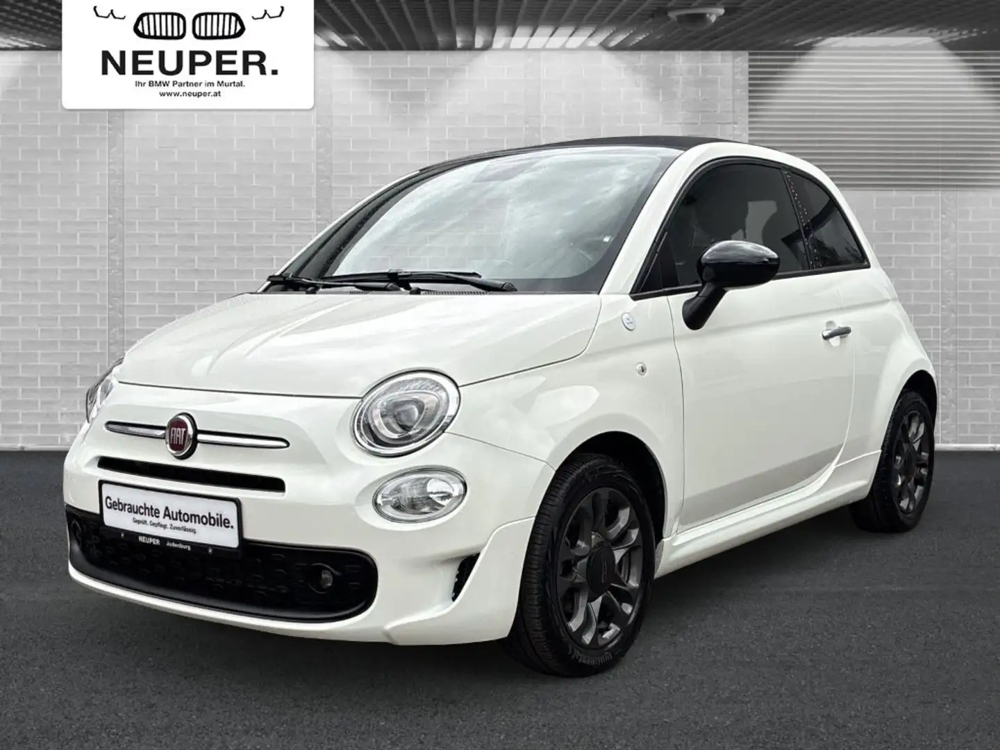 Fiat 500C FireFly Hybrid 70 Google Weiß - 1
