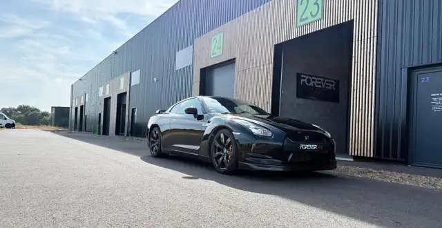 Nissan GT-R 3.6 485 R35 BLACK EDITION Garantie 6 mois siege chauffant full origine bose h pipe- entretien limpide boite de vitesse re