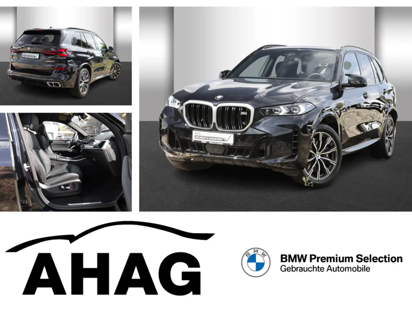 BMW X5 M60i Innovationsp. Sport Aut. Komfortsitze Schwarz - 1