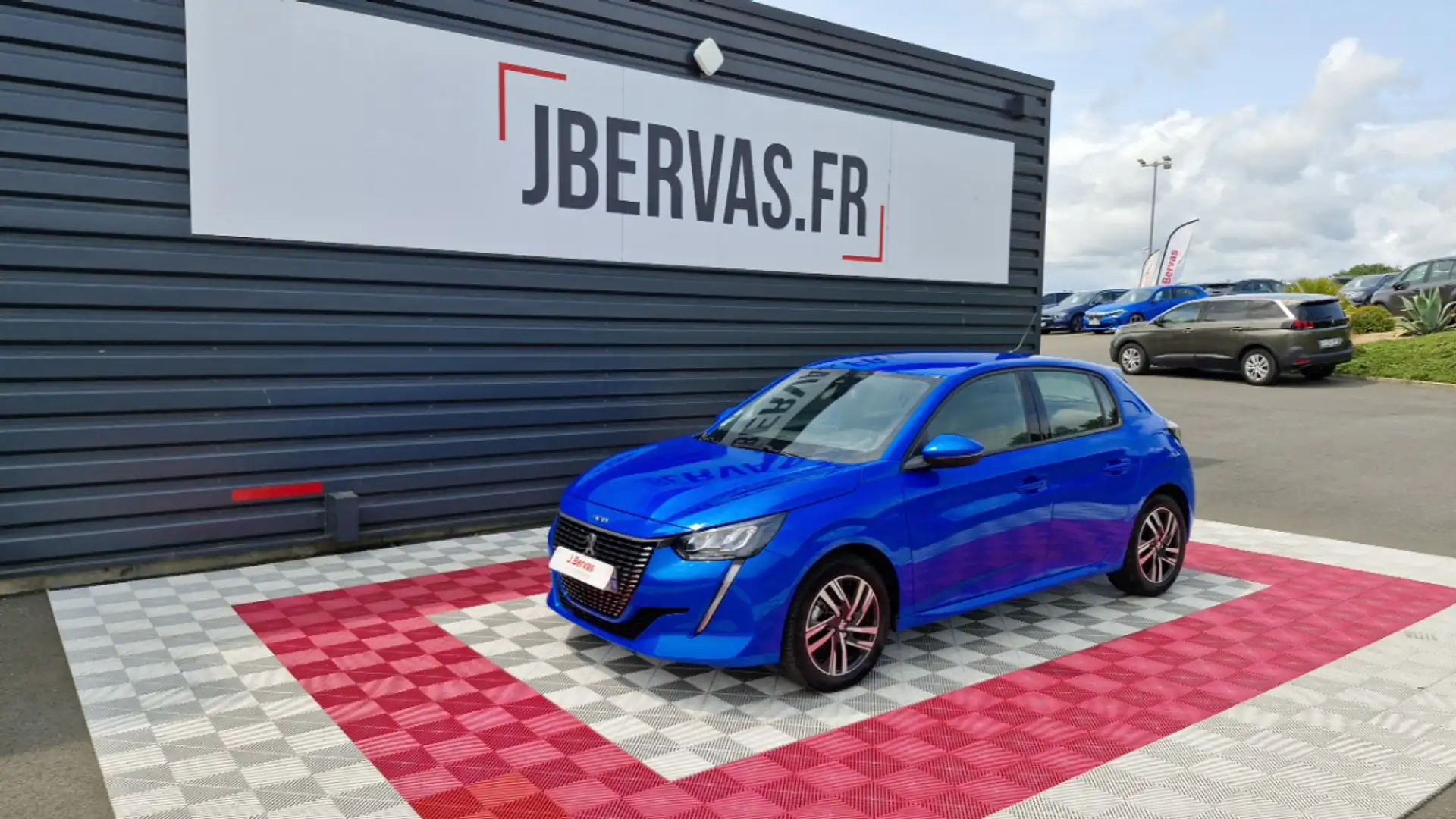 Peugeot 208 PURETECH 100 SS BVM6 ALLURE Blauw - 1