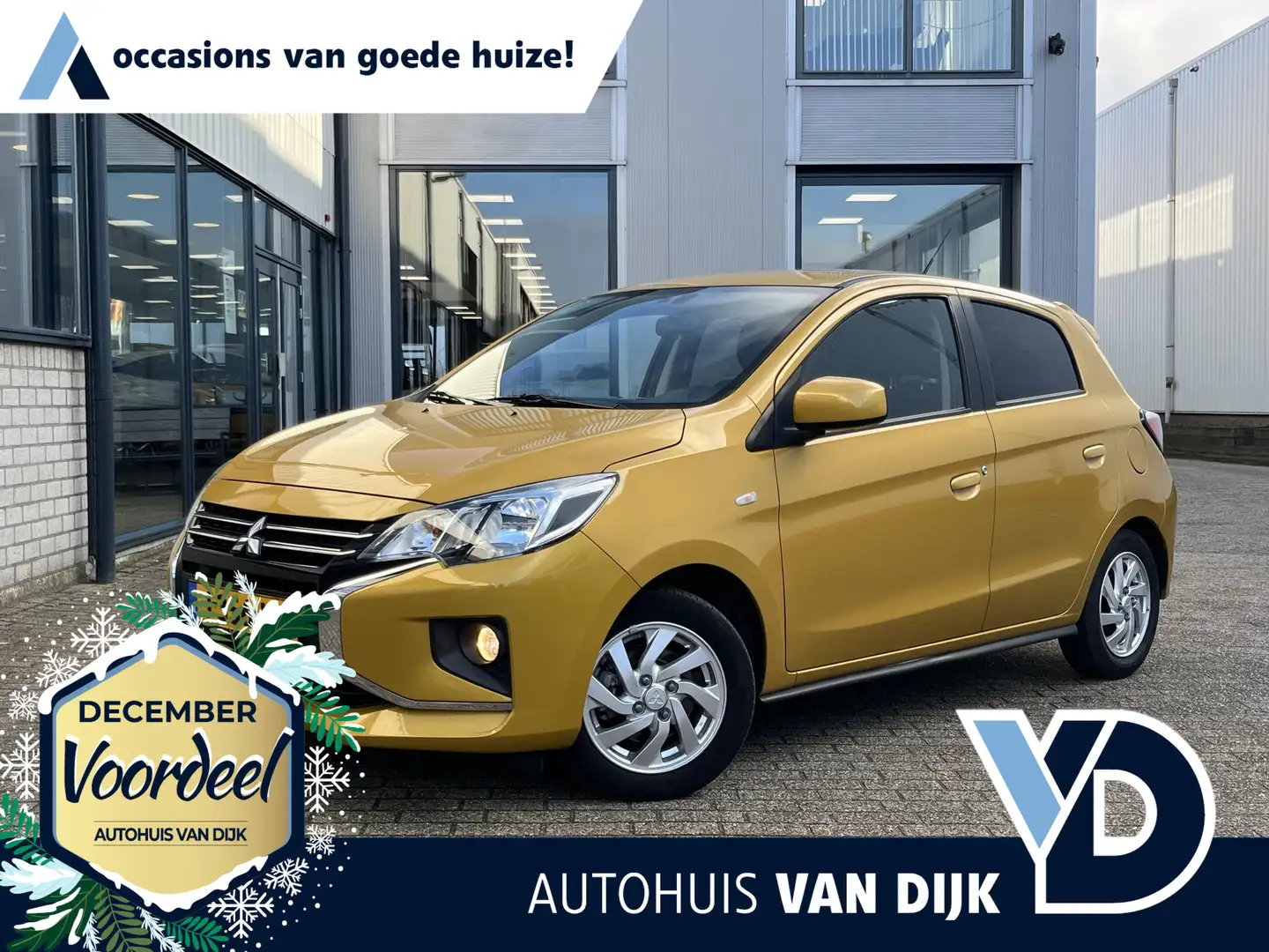 Mitsubishi Space Star 1.2 Active | NL Auto/1e Eig./Voll.Historie/Airco A Giallo - 1