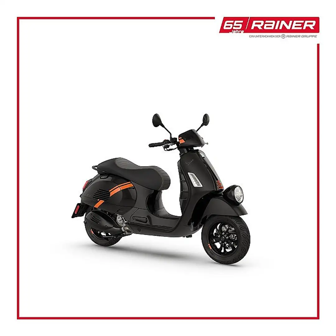 Vespa Sonstige Motorrad Schwarz - 1