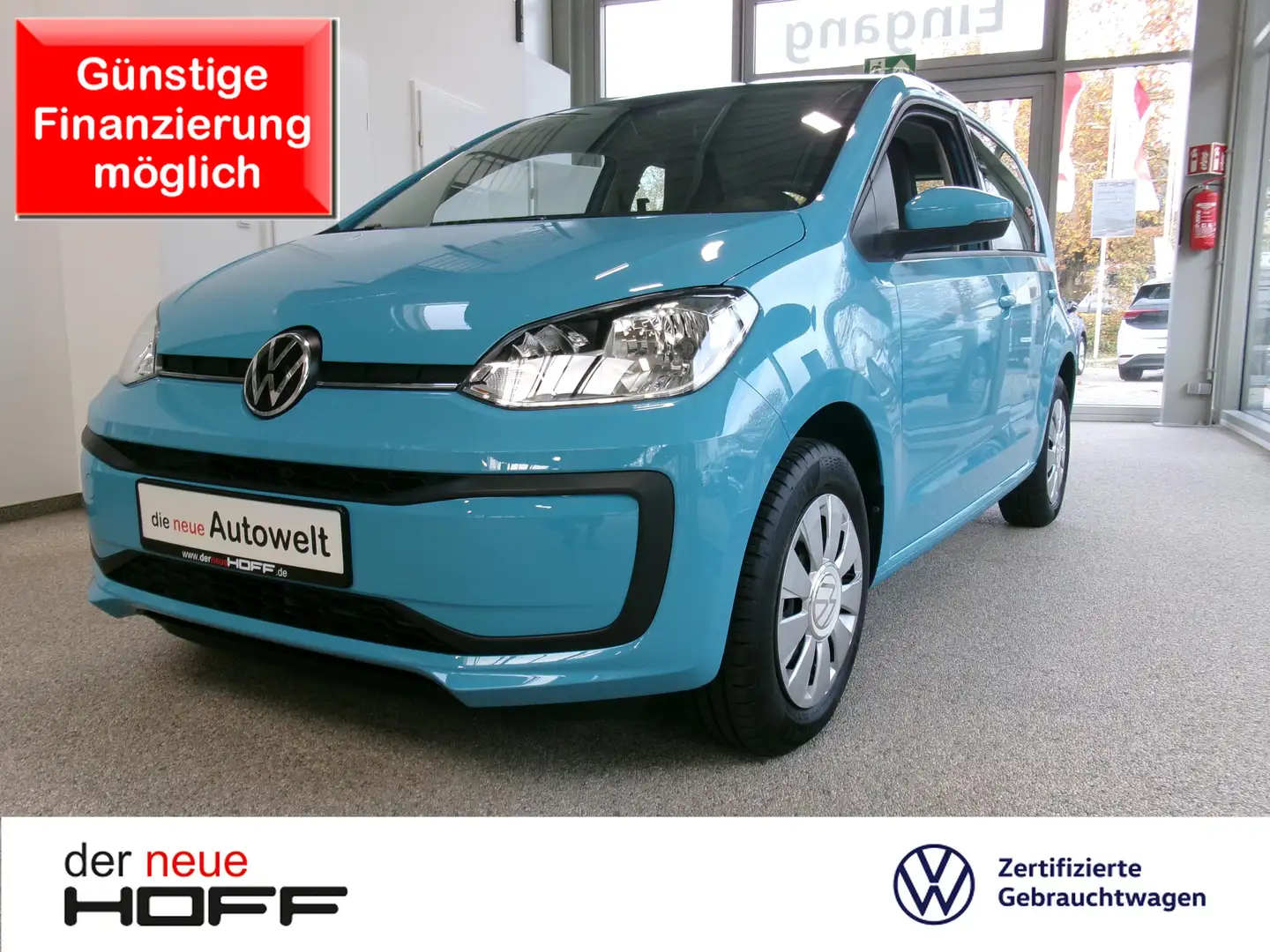 Volkswagen up! 1.0 MPI Klima Maps + More Bluetooth Blau - 1