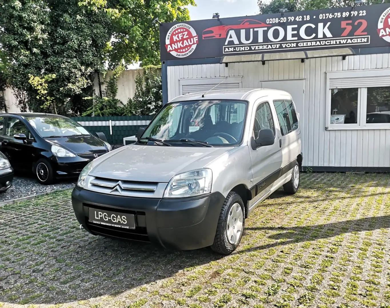 Citroen Berlingo 1.4 Advance * LPG GAS * AHK * TÜV/AU * Silber - 1