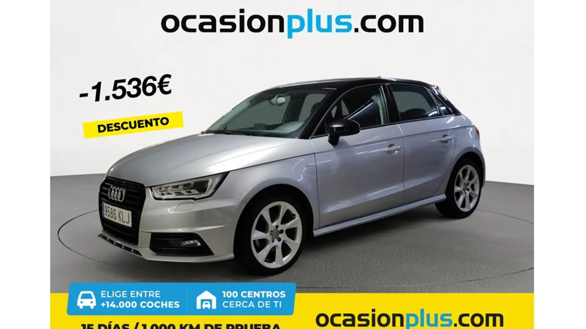Audi A1 Sportback 1.4 TFSI Adrenalin 92kW Argent - 1